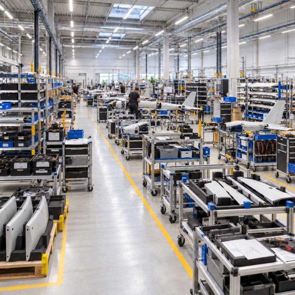 Industrieller Ramp-up in der Defence-Produktion